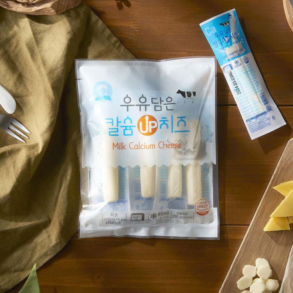 풍부한 영양간식 세인 우유담은 칼슘업치즈 200g, 10개, 200g 58,900원