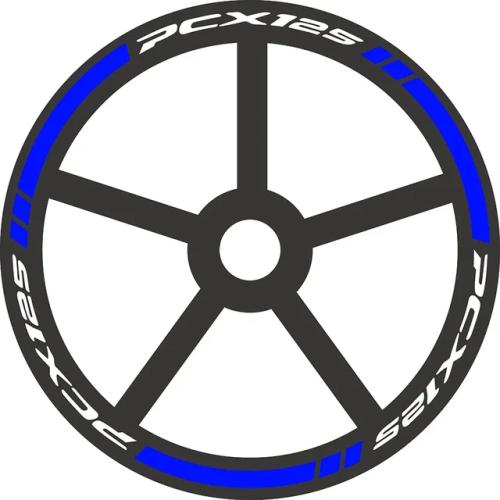 오토바이 반사 홀로그램 스티커 모음 레이저 데칼 스티커 야간 안전 주차번호 바이크 혼다 PCX 125 150 160 PCX125 PCX-125 PCX150 PCX160 반사 오토바 12,750원