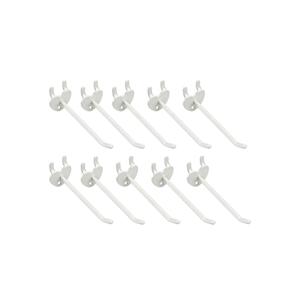 하트형 타공판 후크 일자 후크 걸이 5cm,화이트, 20개, 금속 13,900원