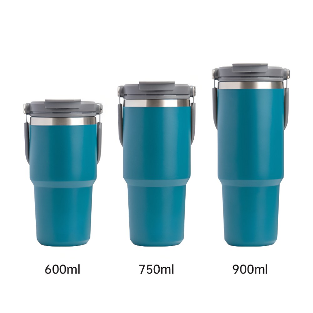 앙비 보온 보냉 스테인리스 대용량 텀블러 이중진공 차량용 캠핑용 컵, 1개, 900ml, 딥블루 314,000원