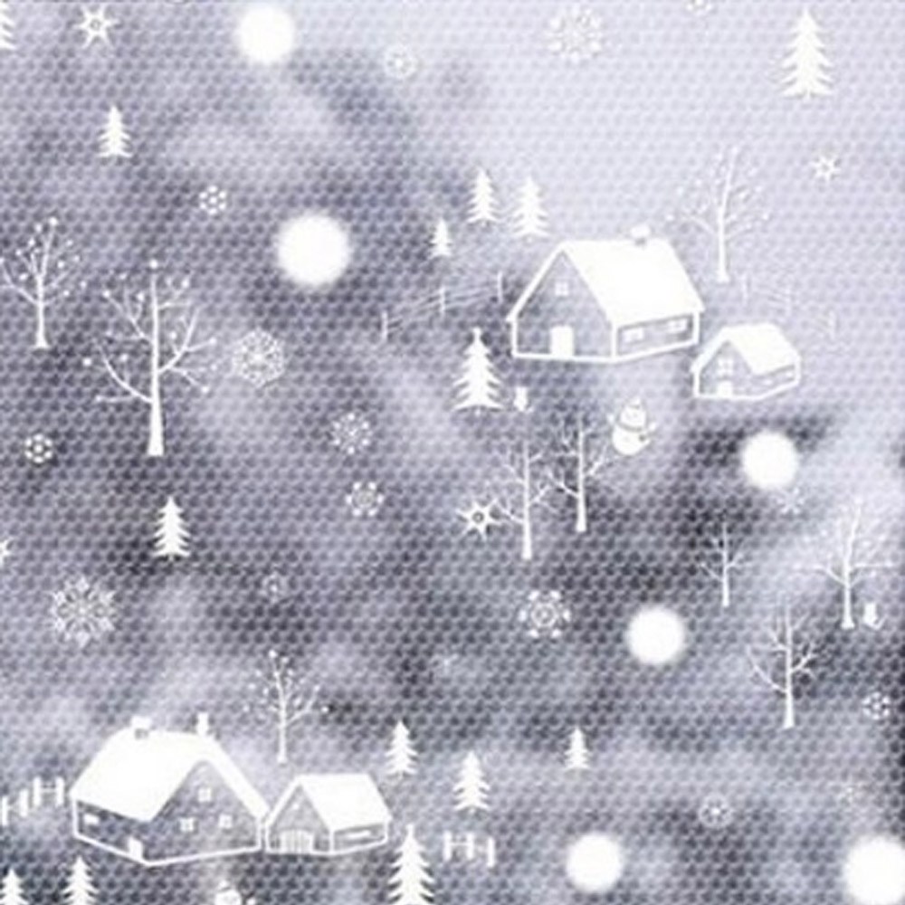 스코홈 북유럽 감성 뽁뽁이 5.5T 눈내리는 마을 7,900원