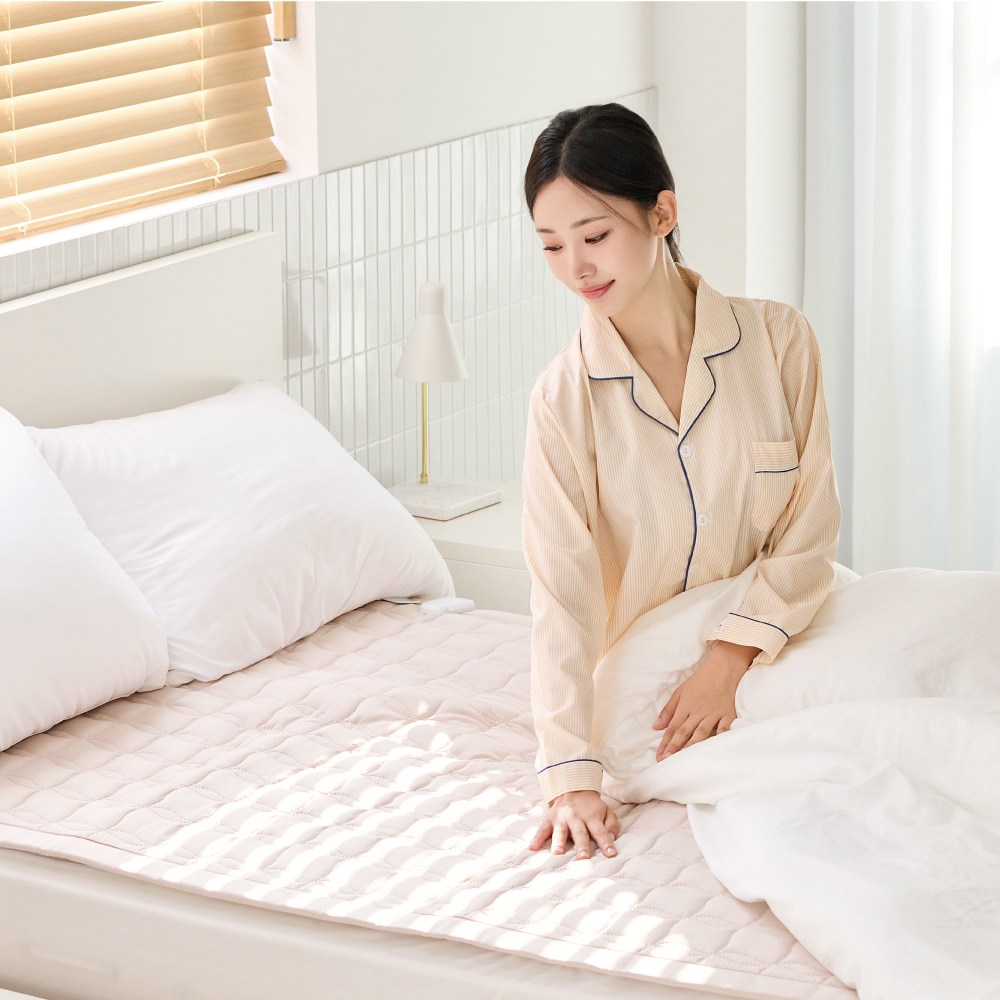 한일의료기 26년형 전자파없는 탄소 카본 원적외선 전기장판, 베이지, 싱글/슈퍼싱글 140,000원