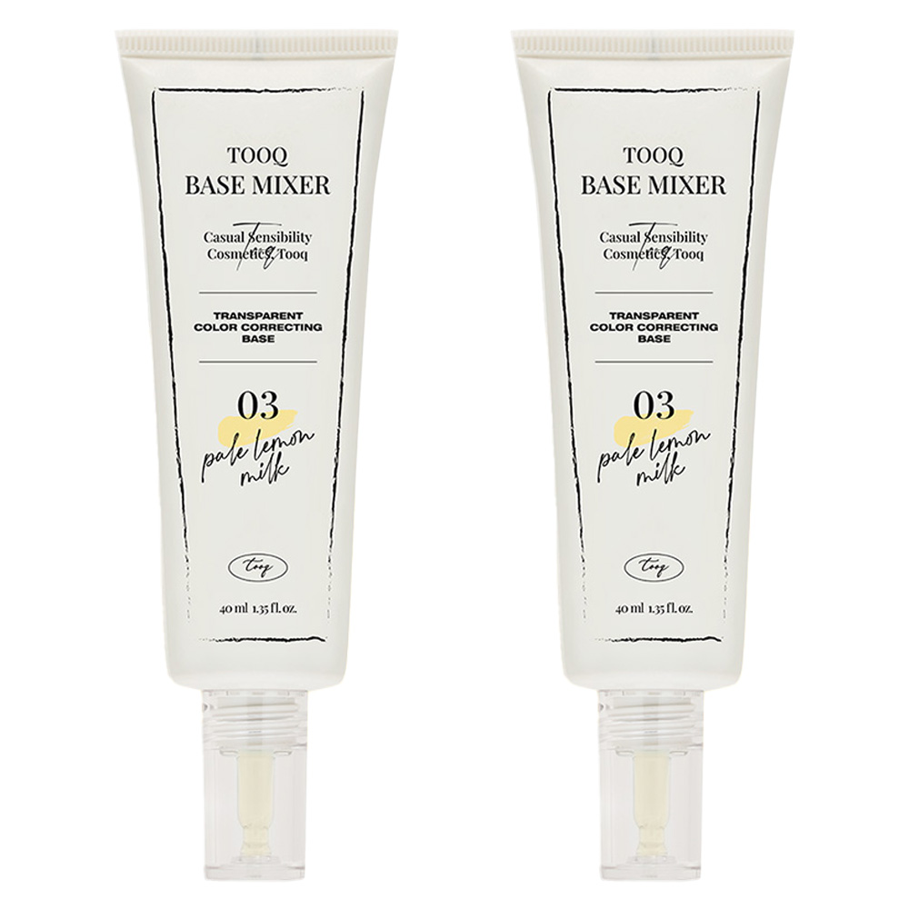 투크 트렌스페어런트 컬러 코렉팅 수채화 베이스 40ml, 03페일레몬밀크, 2개 46,100원