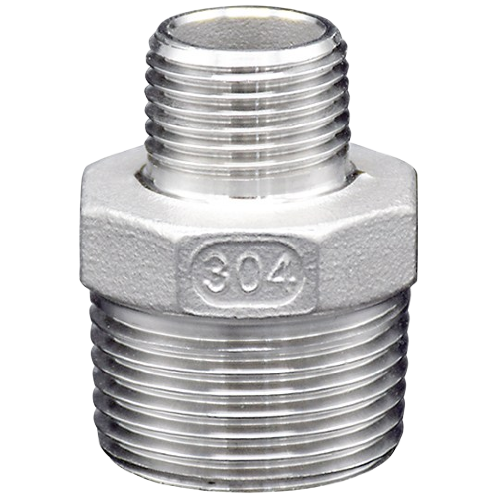 스텐 나사 레듀싱 헥사 니플,이경 주물 육각닛블,이경 육각니플,리듀싱,배관자재,수도배관 부속,설비부품,SUS304 1,750원