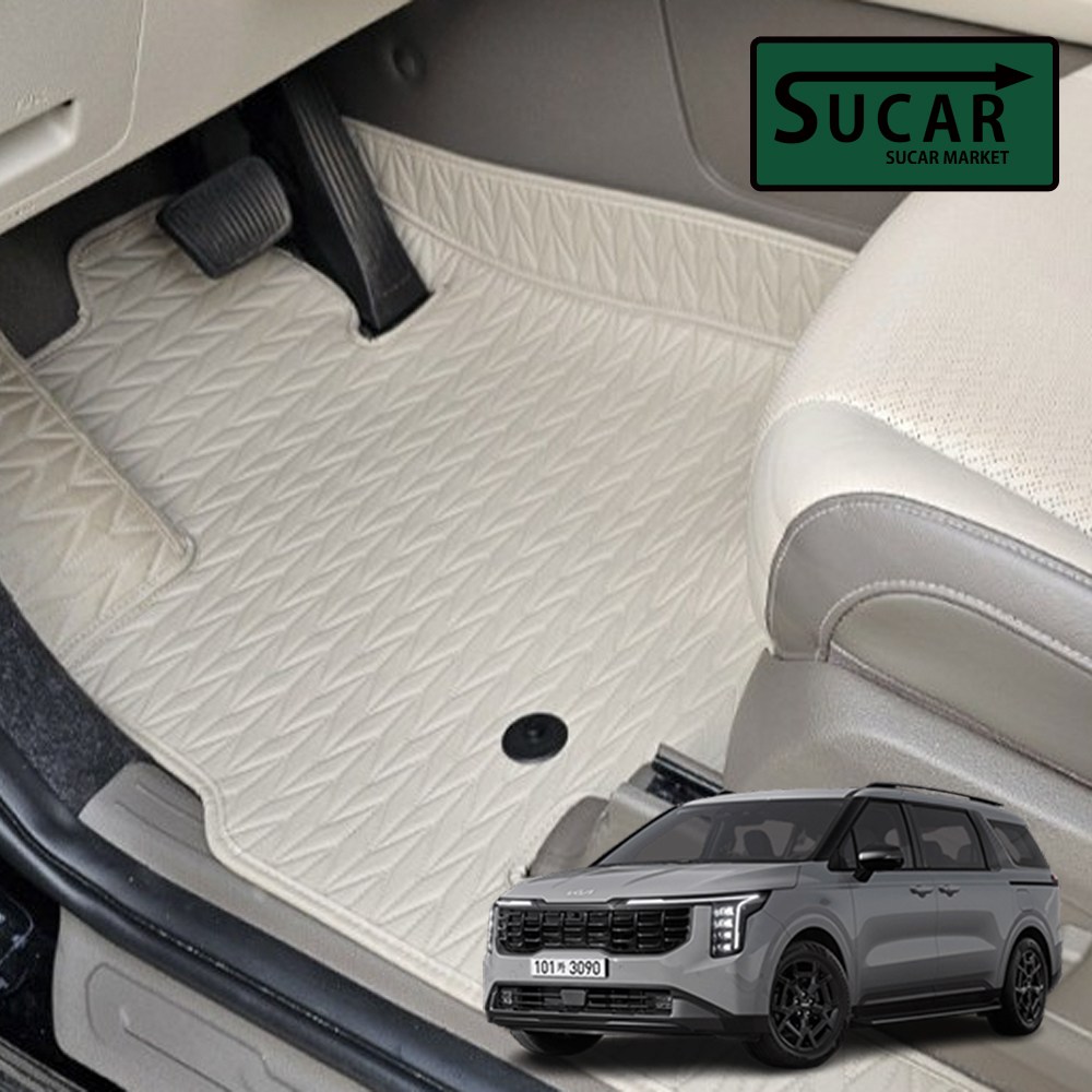 더뉴 카니발 4세대 페이스리프트 리노 가죽 매트 뉴 코일 모노륨 장판효과 7인승 KA4 (2024) 가솔린/디젤 343,700원