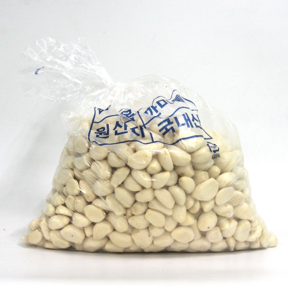 국내산 꼭지 없는 깐마늘 특대 한봉 5kg 가락시장 당일새벽경매 48,800원