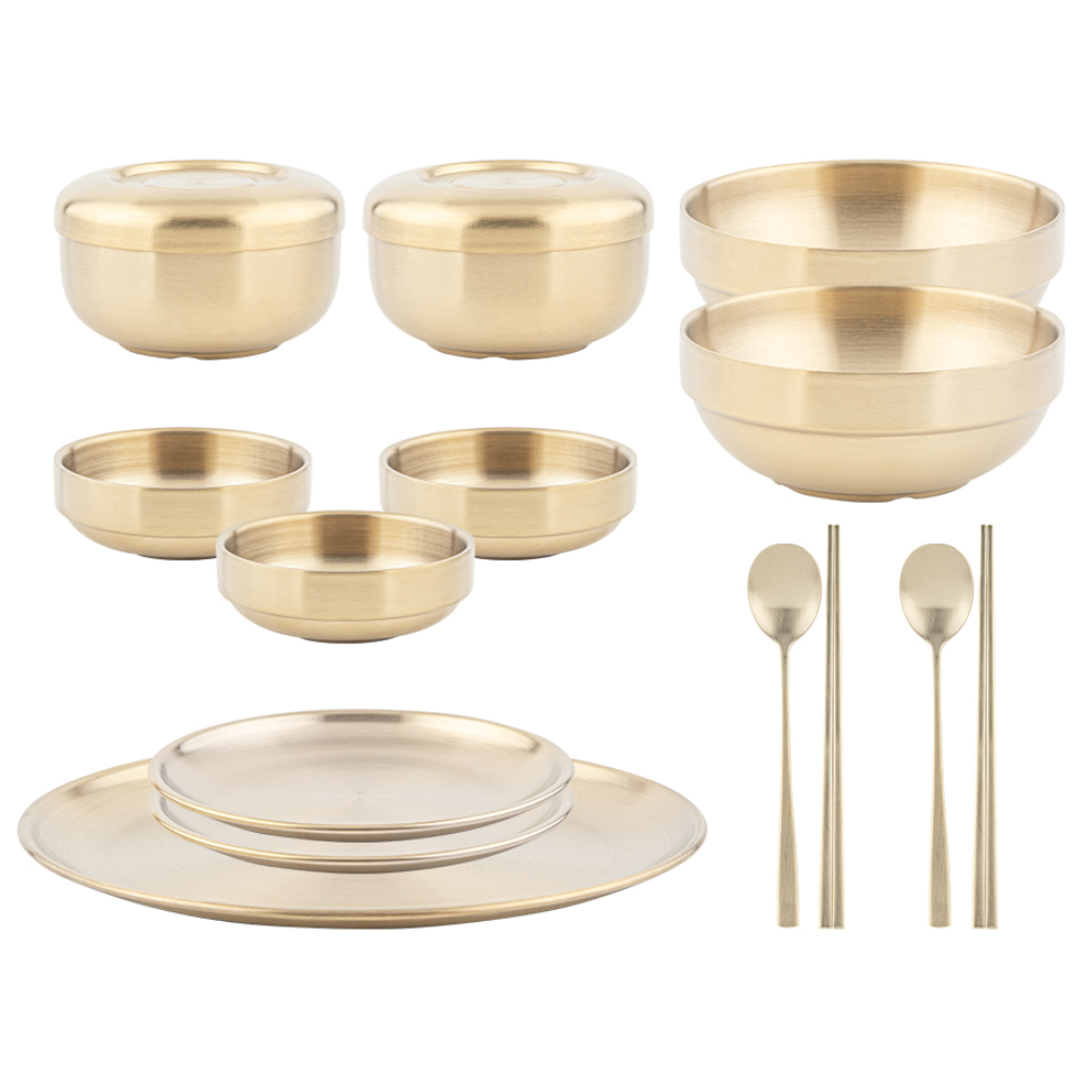 한양 티타늄 코팅 스테인레스 반상기 세트 81,900원