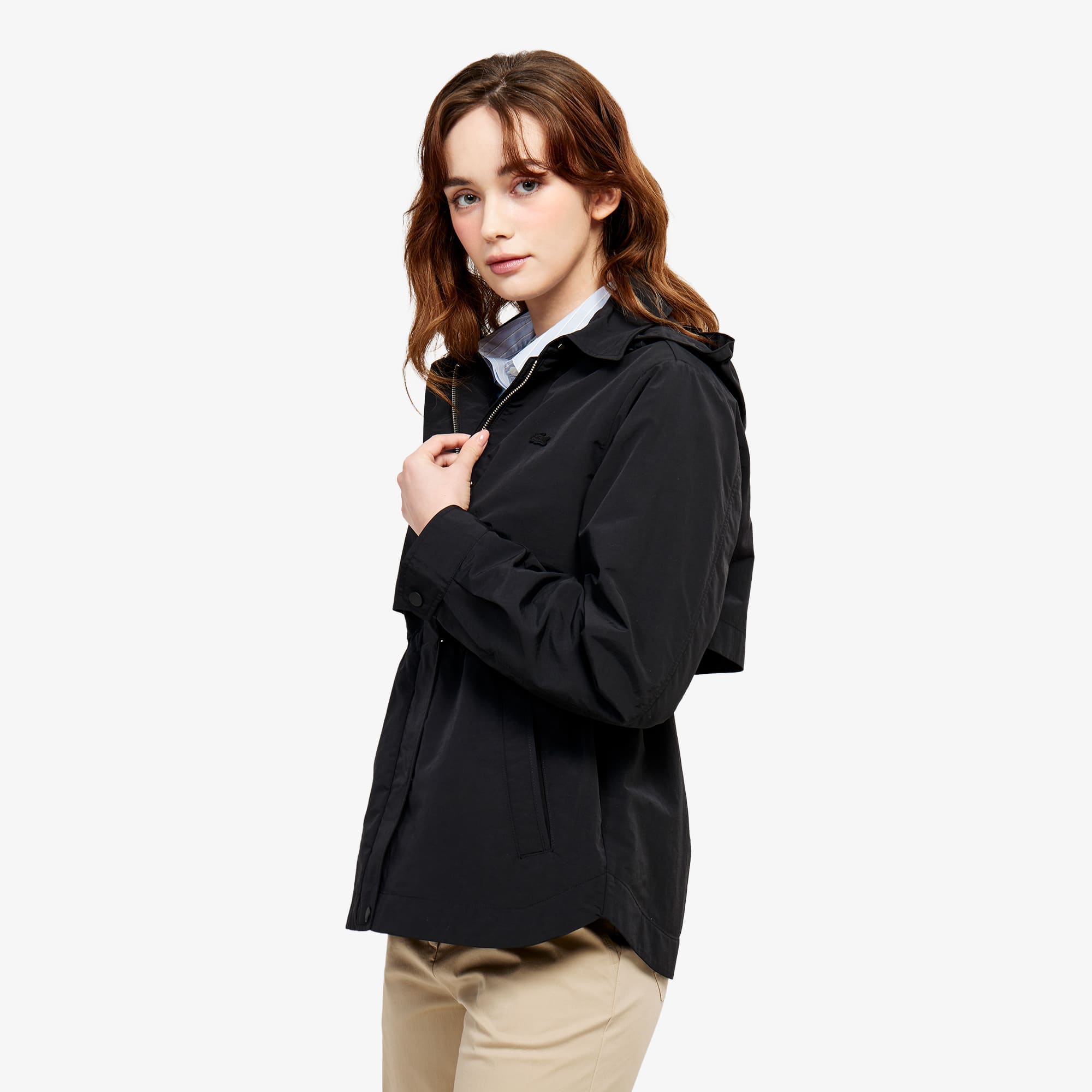 [라코스테 공식] 여성 미드랭스 사파리 점퍼 BF702E-56G 031 413,100원