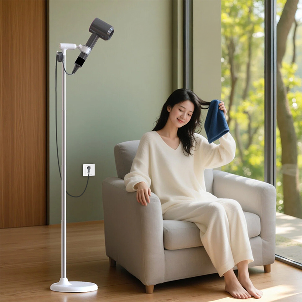 TAOMI 핸즈프리 스탠드 드라이기 거치대, 화이트, 1개 26,980원