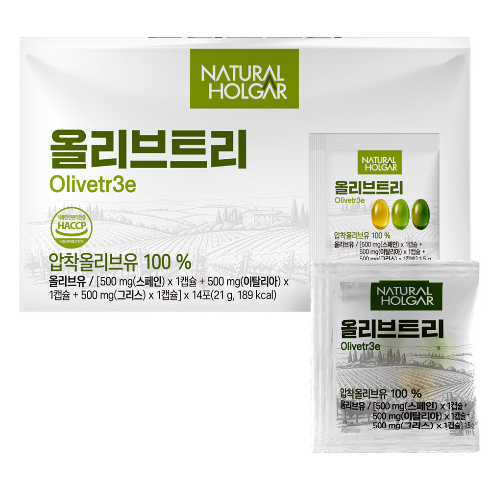 네츄럴올가 지중해 올리브오일 트리 캡슐 42캡슐 16,530원