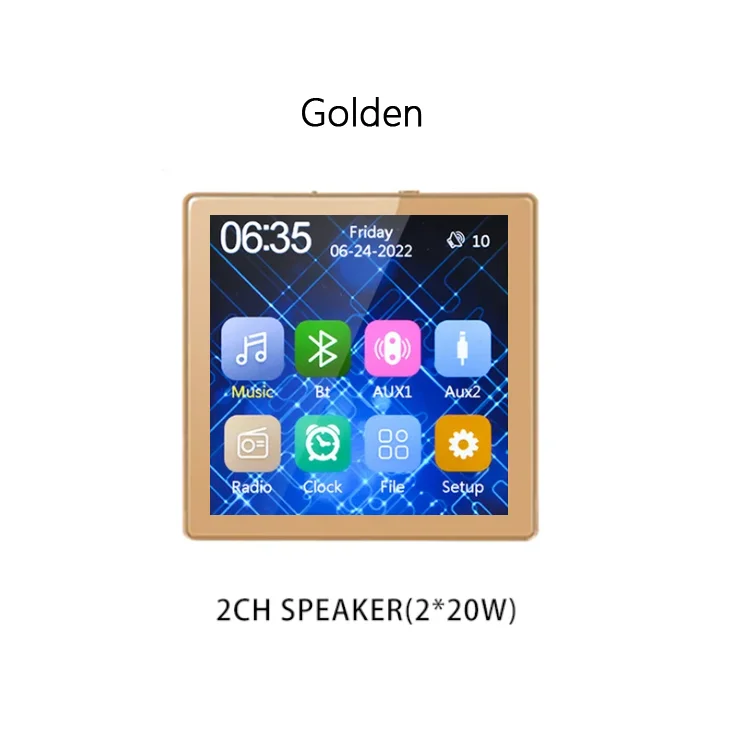 미니 터치 스크린 425W 스테레오 음악 패널 PA 시스템블루투스 벽  스마트 홈 오디오 천장 스피커 ﻿ 54,900원