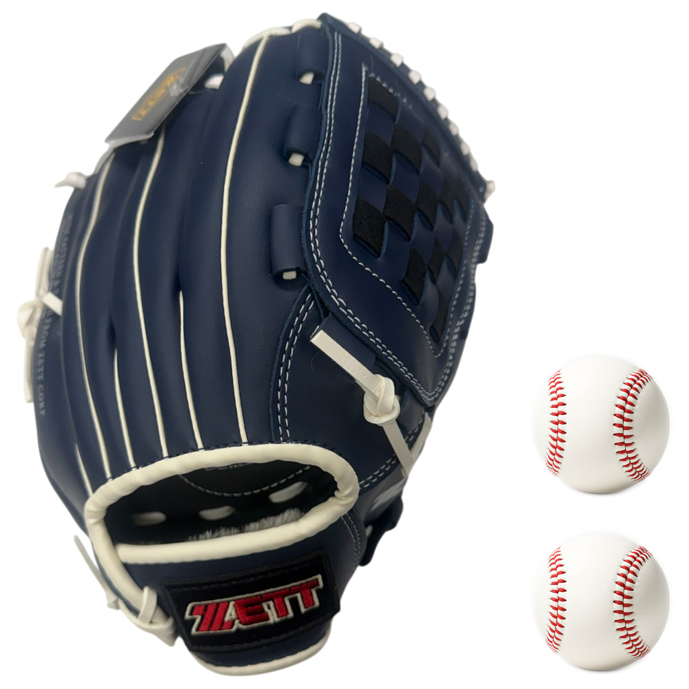 제트 올라운드 합피 글러브 우투용 투센 안전 야구공 2p, 1개, 네이비 39,600원