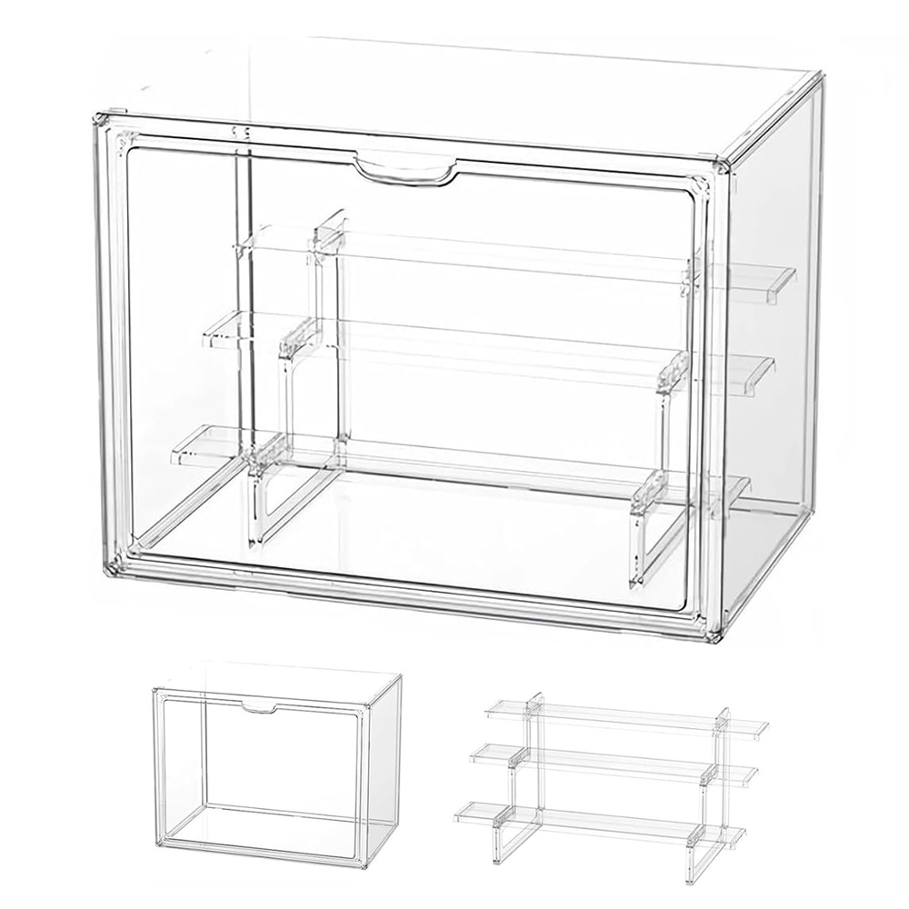 McEDA 맥에다 투명 아크릴 피규어 장식장 컬렉전용 3단 스탠드 케이스 35,950원