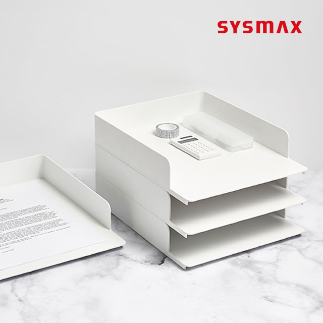 시스맥스 UP 시스템 트레이 1단 2개입 디자인 서류 받침 정리함 11,200원