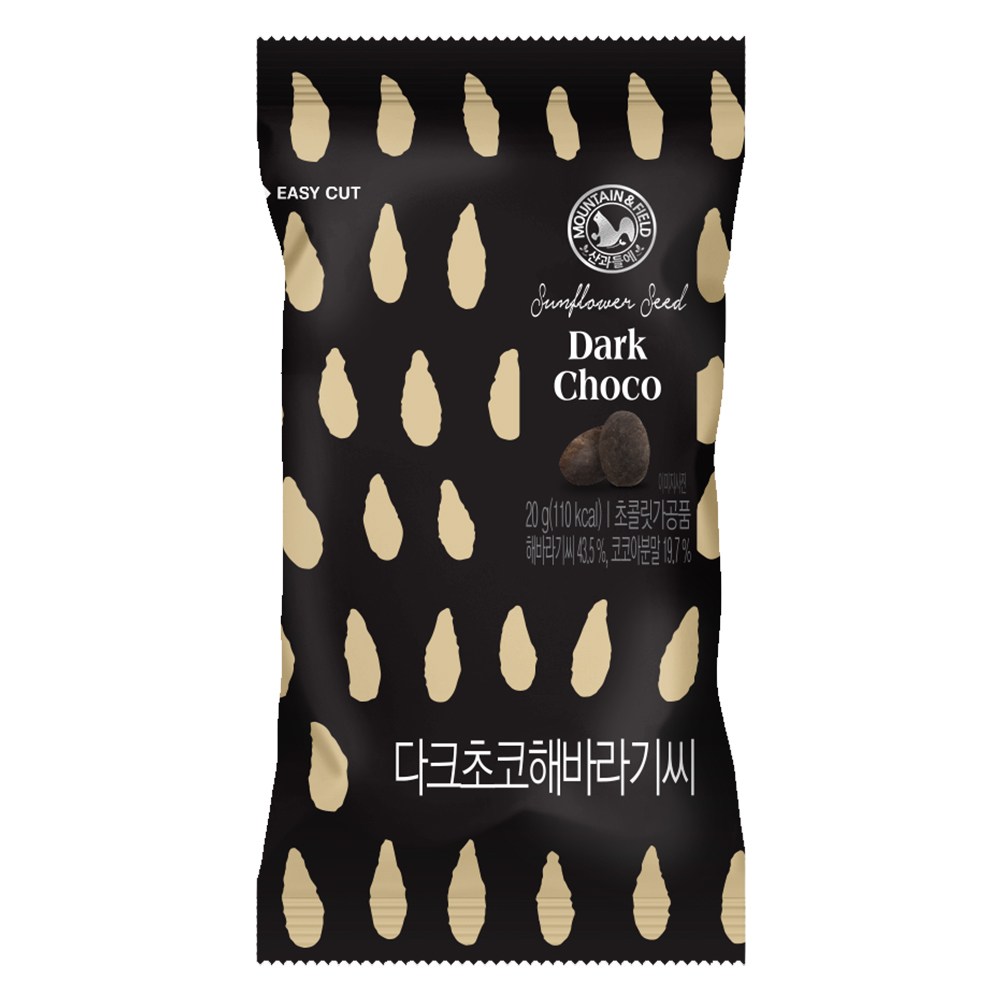 산과들에 다크 초콜릿 해바라기씨 20g 초코볼, 20g, 30개 17,250원