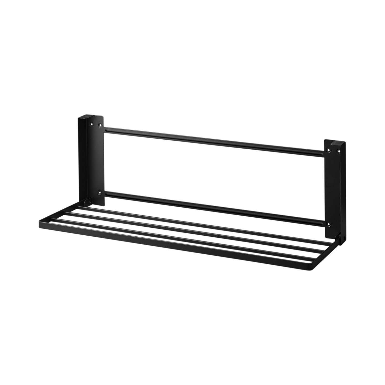 야마자키실업 벽부착 접이식 수건및 바스타올걸이 타워 1941/1942, 블랙, 1개 57,000원