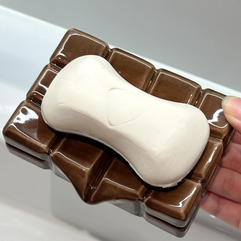 앨라모 물빠짐 프리미엄 비누 받침대, 초콜릿 5,000원