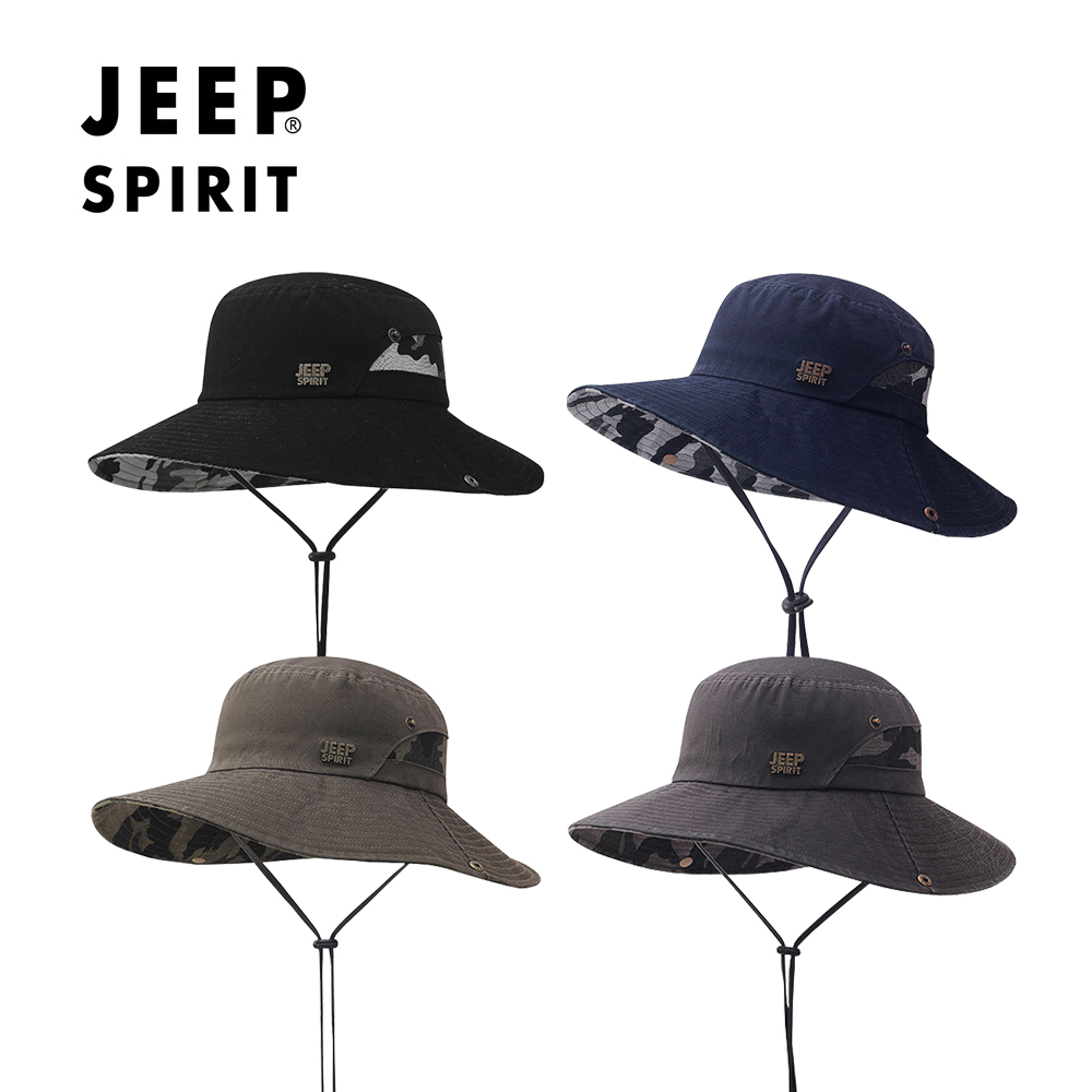 웹도매 JEEP SPIRIT 등산 레저 낚시 캠핑 사파리 모자 CA0401, 블랙 17,000원