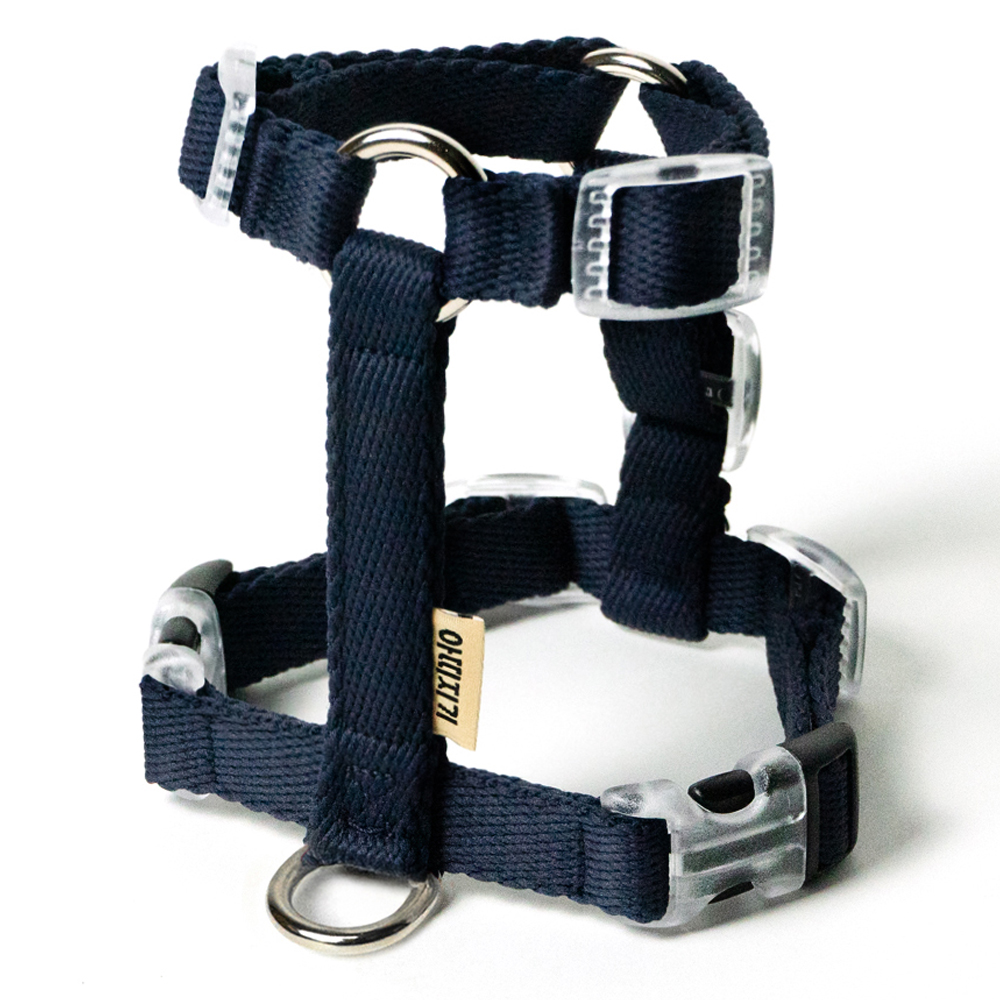 아띠지기 반려동물 H형 하네스 가슴줄, 네이비, 1개 16,900원
