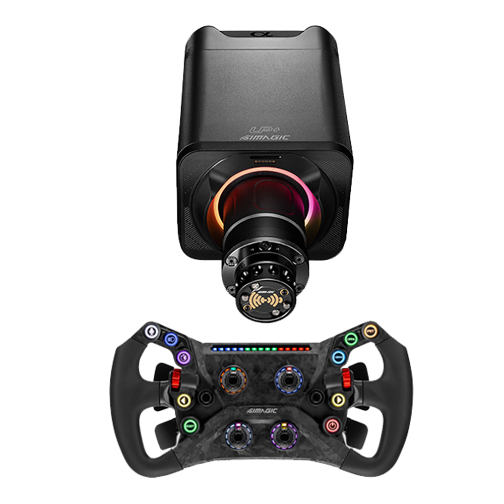SIMAGIC Alpha Evo 레이싱 베이스 + GT NEO 스티어링 휠 세트, 1개, Evo + GT NEO 1,158,000원