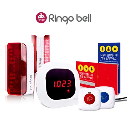 장애인화장실비상벨 도움벨 경광등2대 위치확인수신기1대 호출벨4개 가로세로 점자사인보드4개 세트상품, 1세트 382,000원