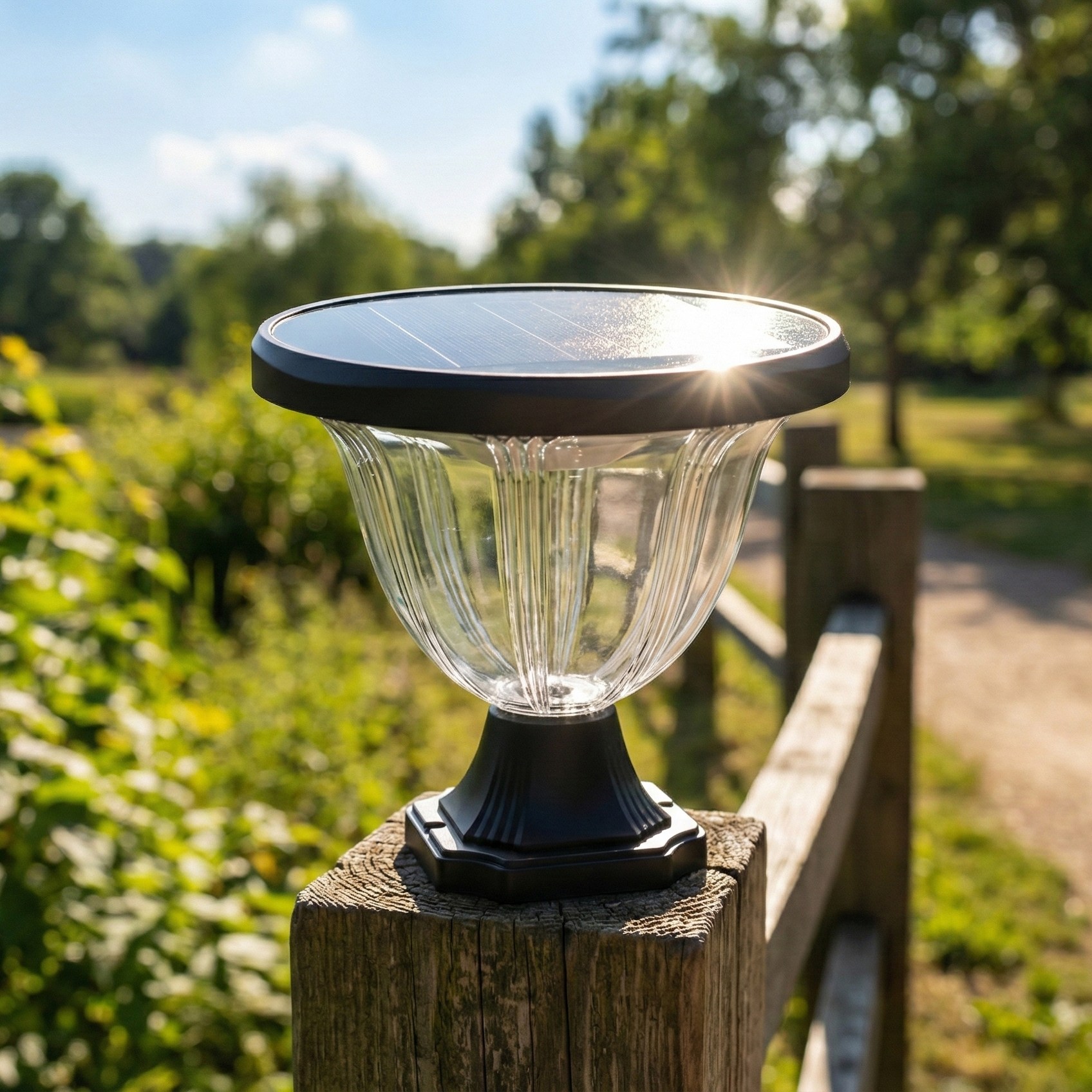 나눔조명 태양광 문주등 태양열 정원등 조명 LED 테라스 사각 데크등 잔디 전등 글로리, 태양광 (MJ)글로리 정원등(흰빛+노란빛)겸용-문주등 38,000원
