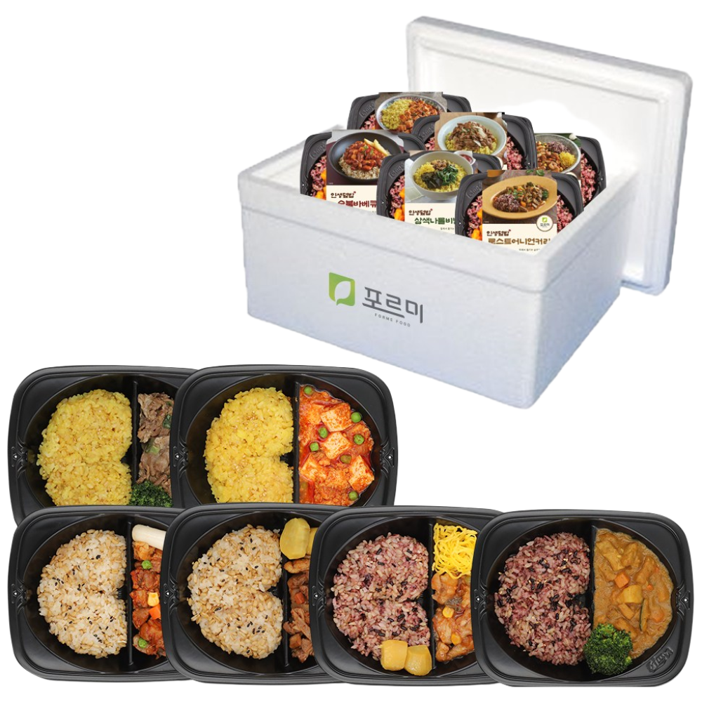 포르미 인생덮밥 6종6팩 고기구성 덮밥도시락 간편식 한끼도시락 27,800원