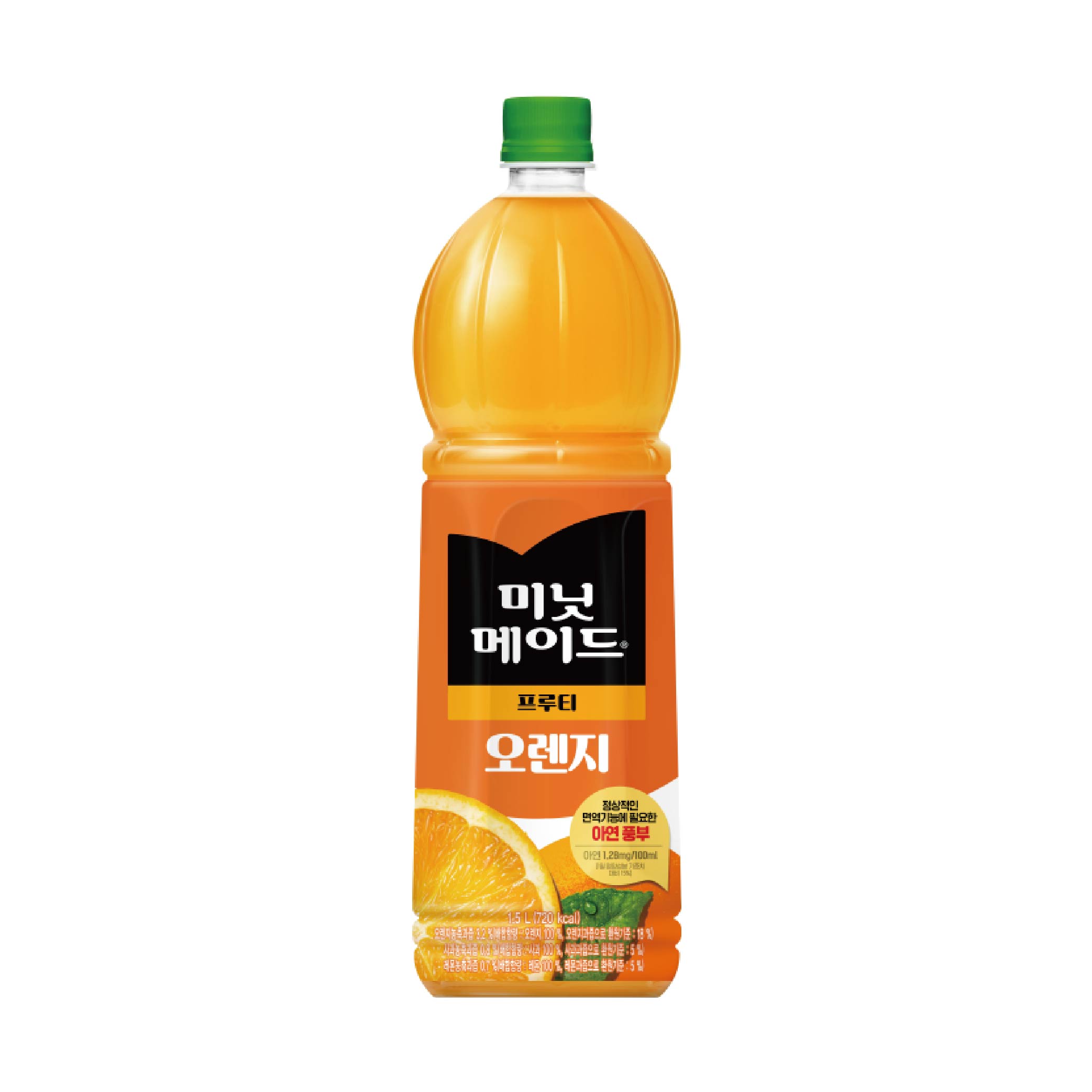 미닛메이드 오리지널 오렌지 주스, 1.5L, 8개 14,050원