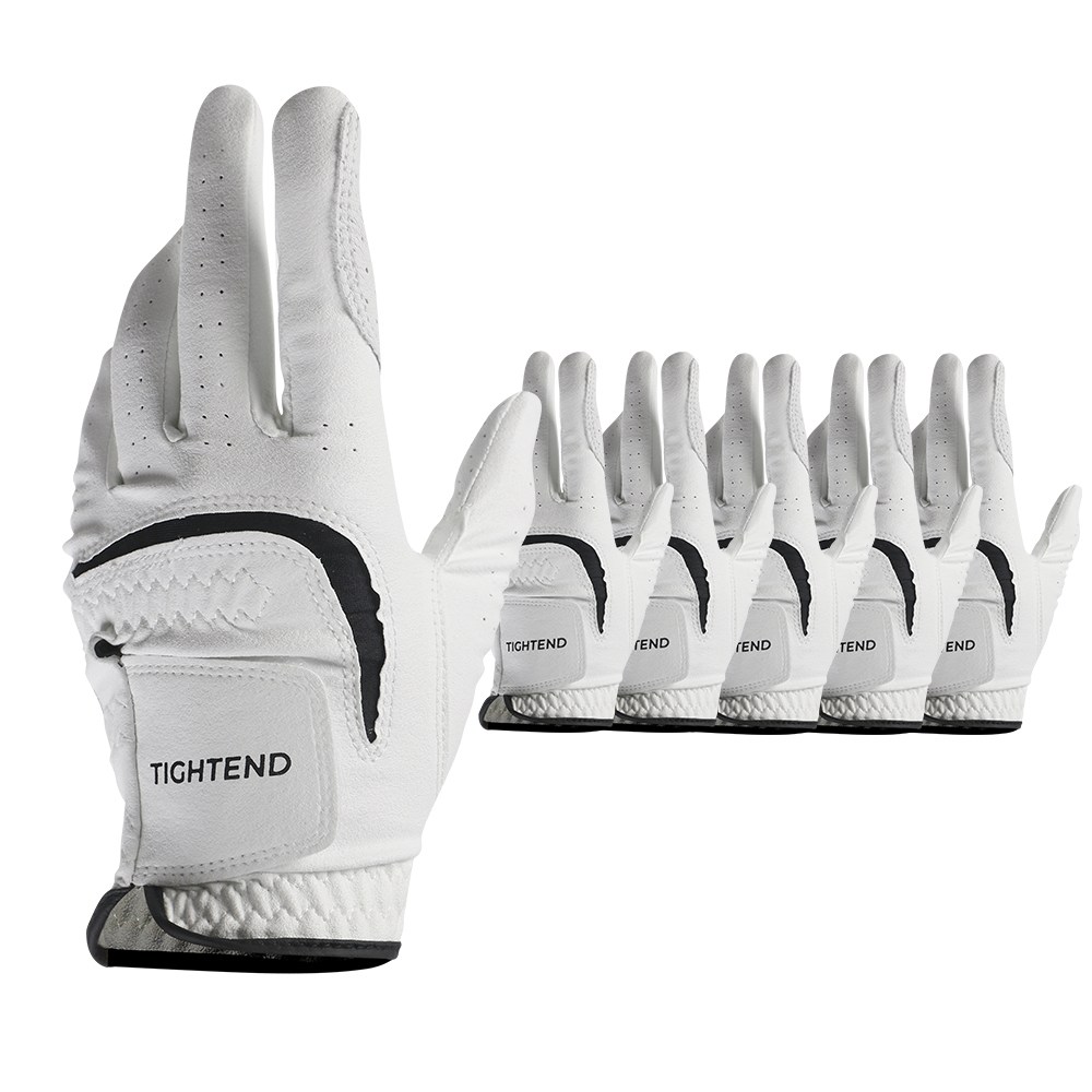 타이트엔드 0402 극세사 골프장갑 (왼손), 6개, 화이트 25,900원