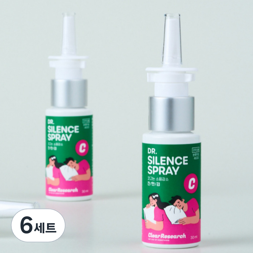 엄빠의선택 스프레이액(잔탄검) 코골이 방지 스프레이 코골이완화 남성 여성, 6세트 75,000원