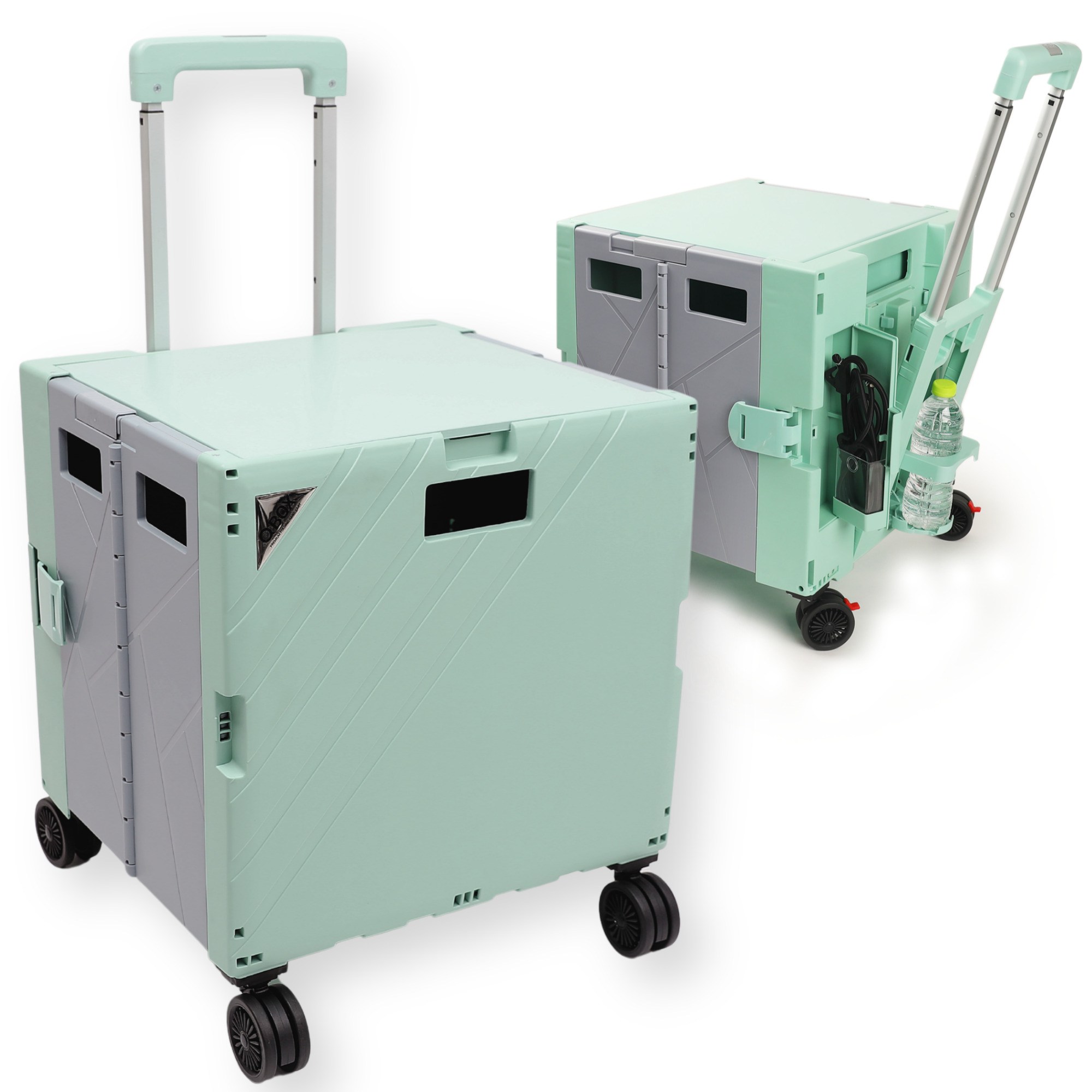 큐코리아 뉴프리미엄  접이식 쇼핑카트 4바퀴 360도 [특대형] 폴딩카트 60,000원