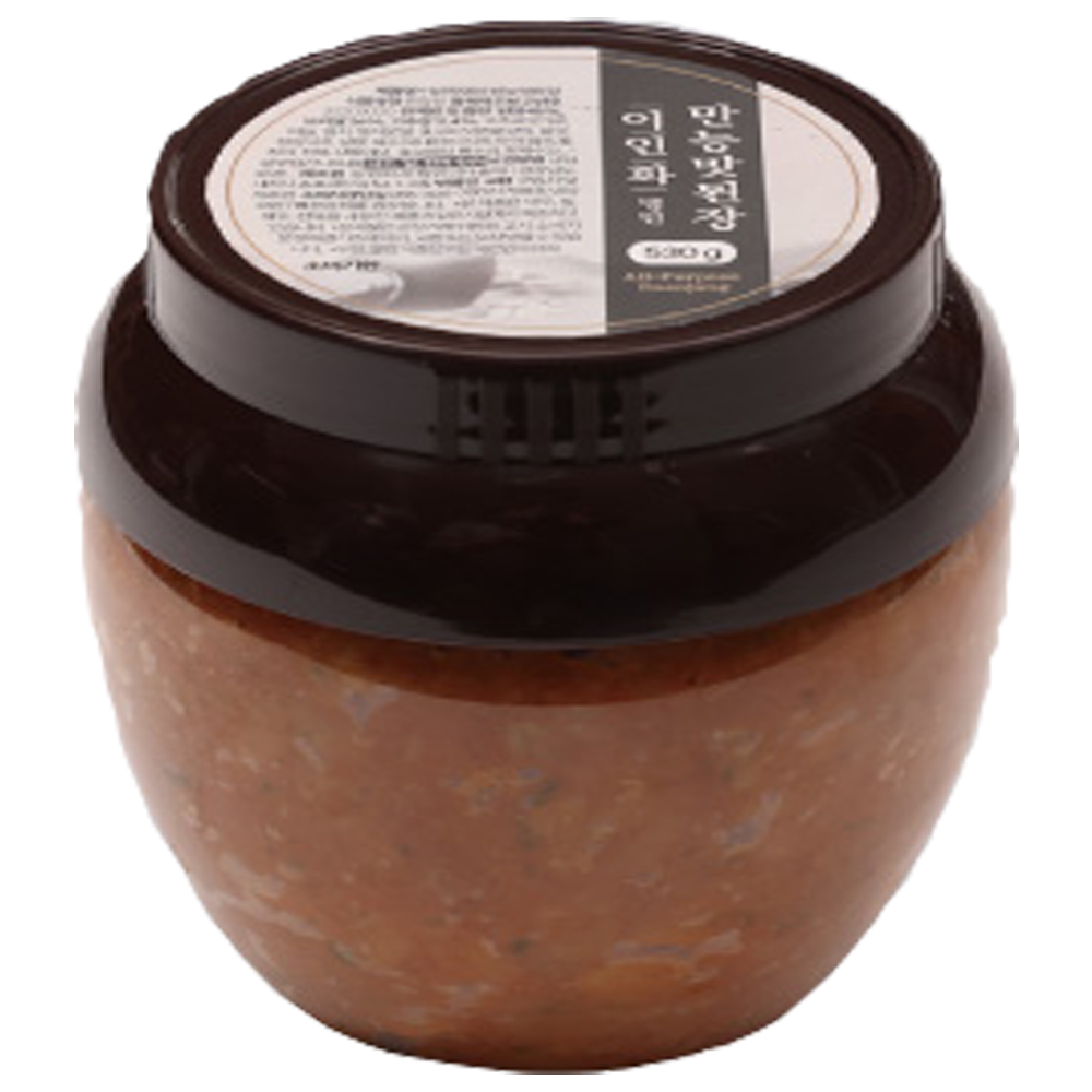 [ MJ-Item ] 이인화 명인 맛된장 5통 재래식 한식 된장 찌개 국 쌈장, 1세트, 1.96kg, 현재가 36,500원