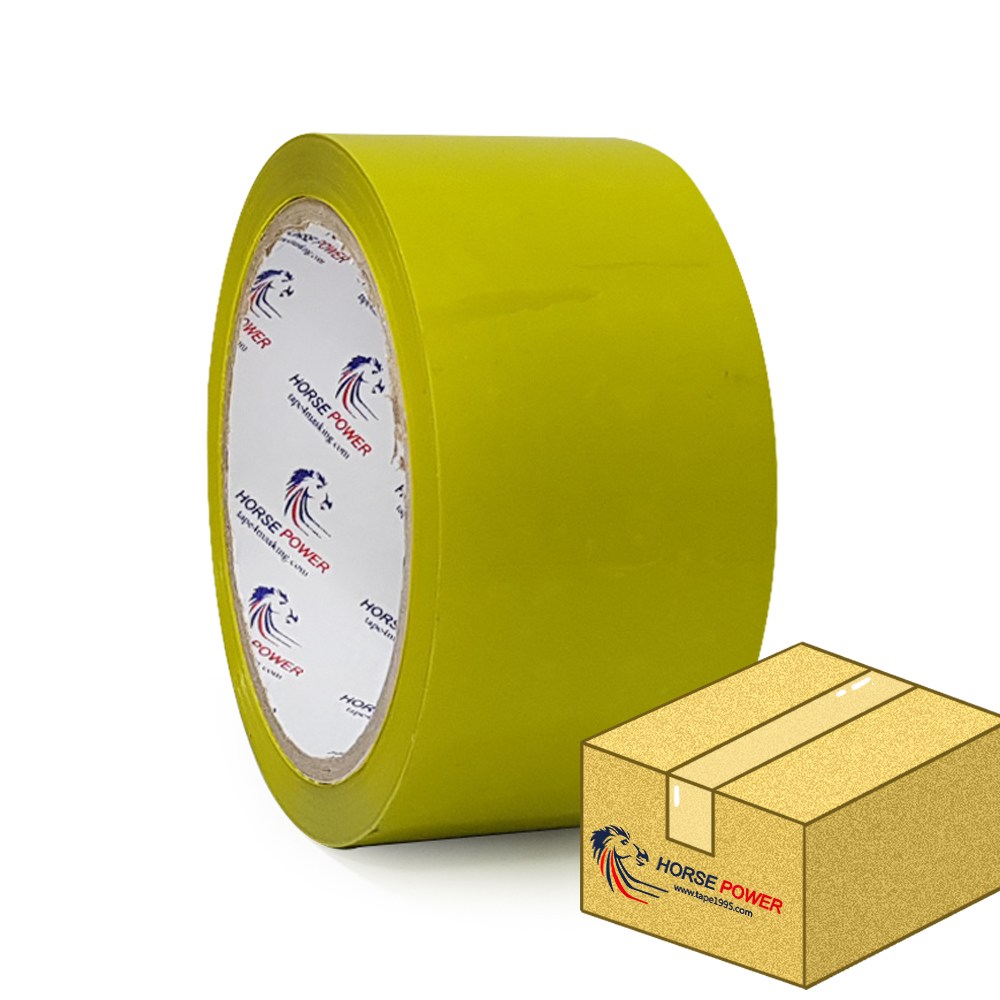 홀스파워 연두색 컬러 opp 박스테이프 40M_50개입 30,300원