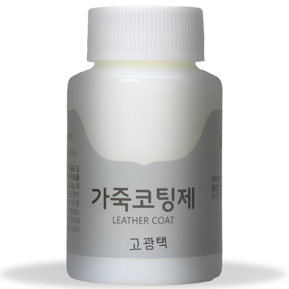 가스코 가죽코팅제(고광택) 전후처리제 피니셔 100ml 10,800원