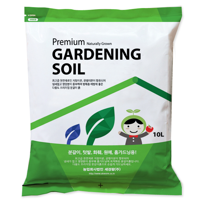 텃밭용 상추 베란다텃밭흙 10리터, 1개, 10L 7,400원