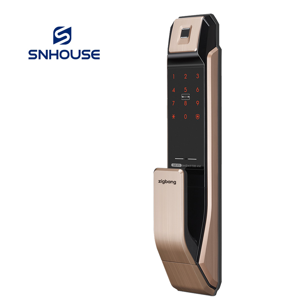 [방문설치] 직방 지문인식도어락 푸시풀 디지털도어락 현관도어락 번호키 SHP-P71 265,570원