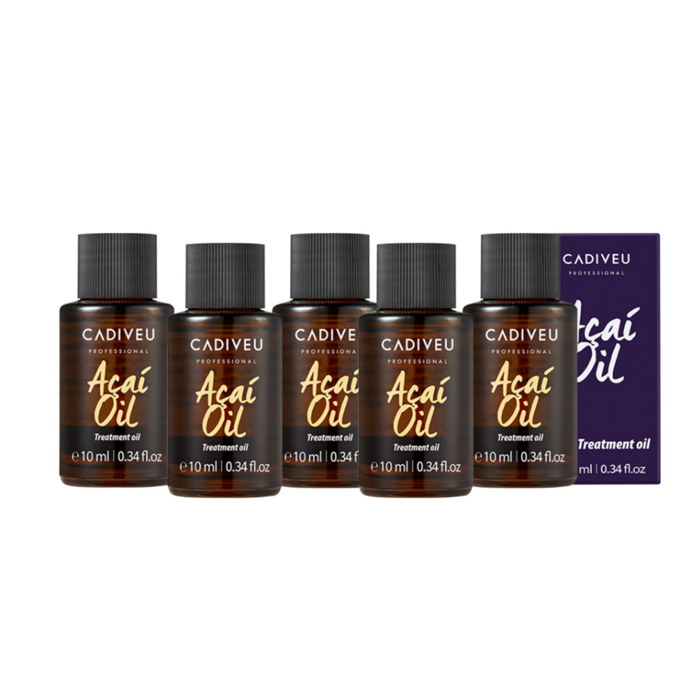 카디뷰 아사이오일 10ml * 5개 세트, 끈적이지않는 헤어오일세럼, 소용량 헤어오일, 여행용헤어에센스, 10ml, 5개 38,500원