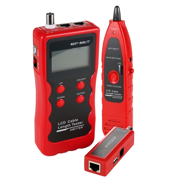 넥스트 휴대용 랜 동축 케이블 테스터기 NEXT-868LTT 178,500원