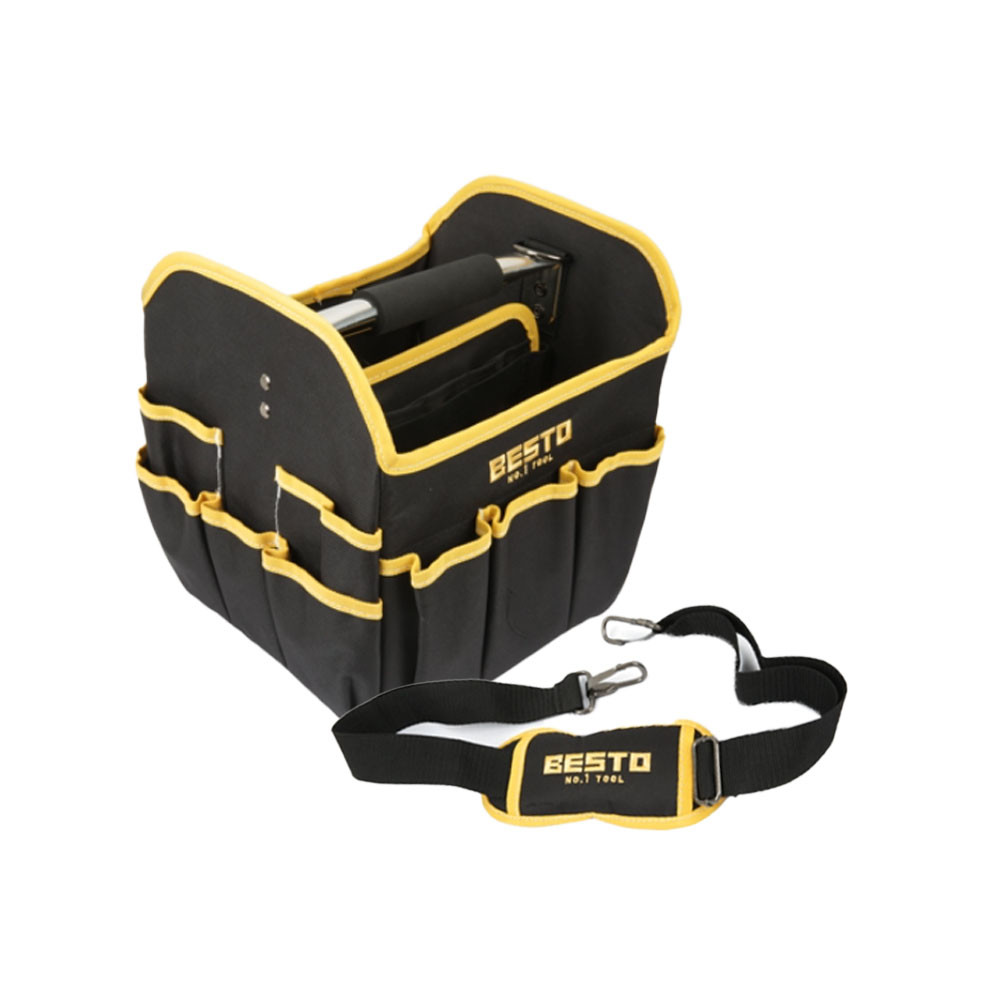 홍반장툴 공구가방 TB-011 오픈형 다용도공구함 휴대용 드릴 가방 툴백 베스토 고급 공구가방 발주코드 433 6007, 1개 33,600원
