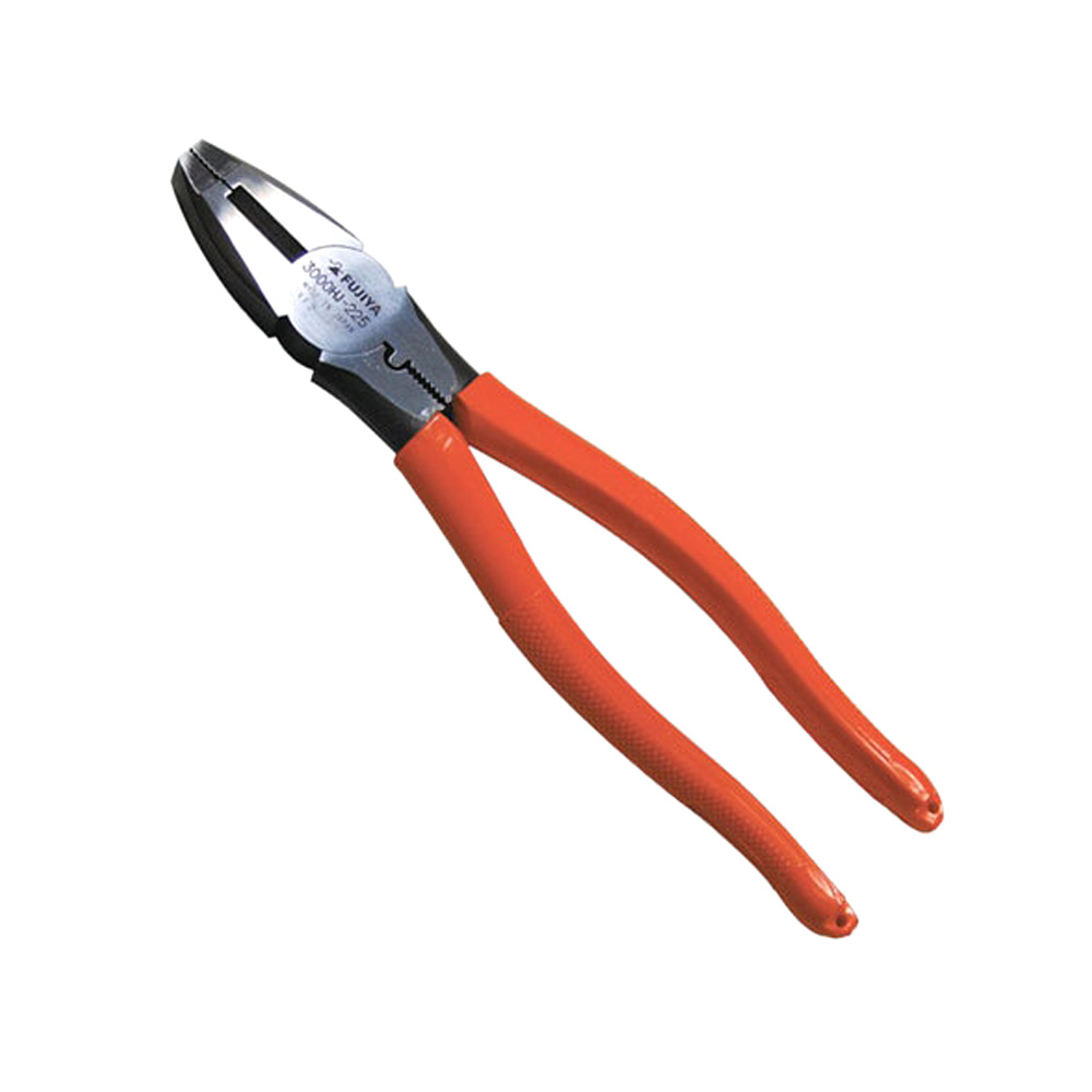후지야 압착 펜치 9인치 일제 뺀지 전공 절연 강력 고급형 25,000원