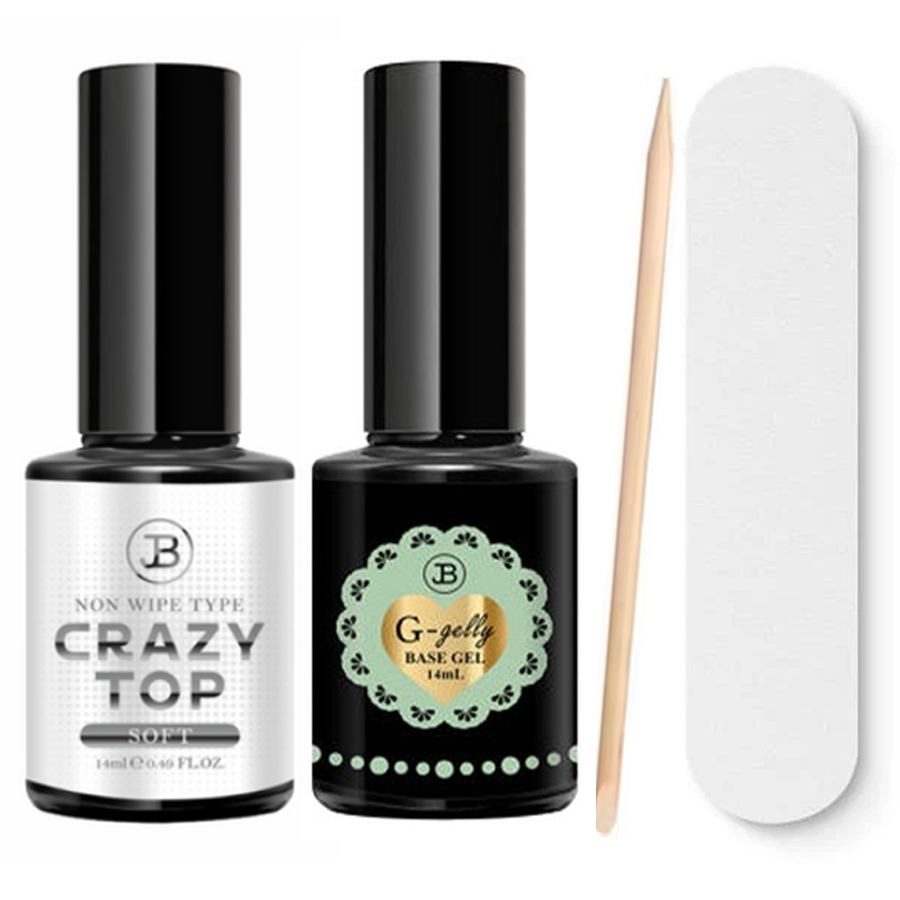 그라시아 진비 지젤리 베이스젤+소프트탑젤+우드스틱화일세트, 투명, 1개, 14ml 16,800원