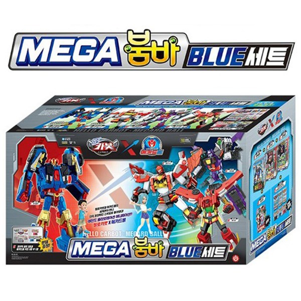 메가붐바 블루 세트 카봇 메카드볼 파워붐바 울프닉스 그란데본 레드론 169,000원