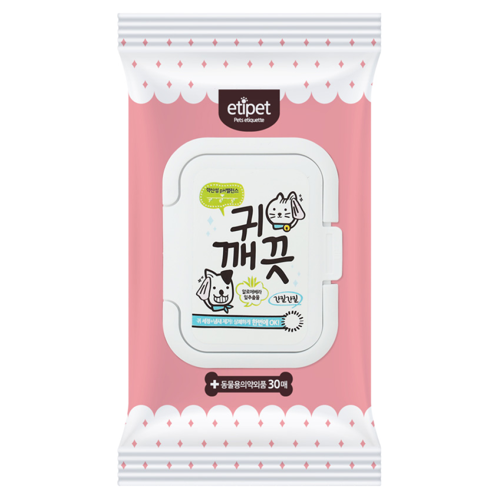 에티펫 반려동물 귀깨끗시트 30p 10,930원