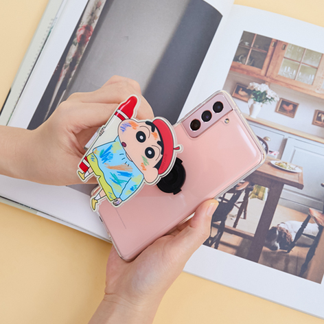 초대형 짱구 똑디톡 스마트 톡 그립 아크릴 악세사리 핸드폰 휴대폰 거치대 19,900원