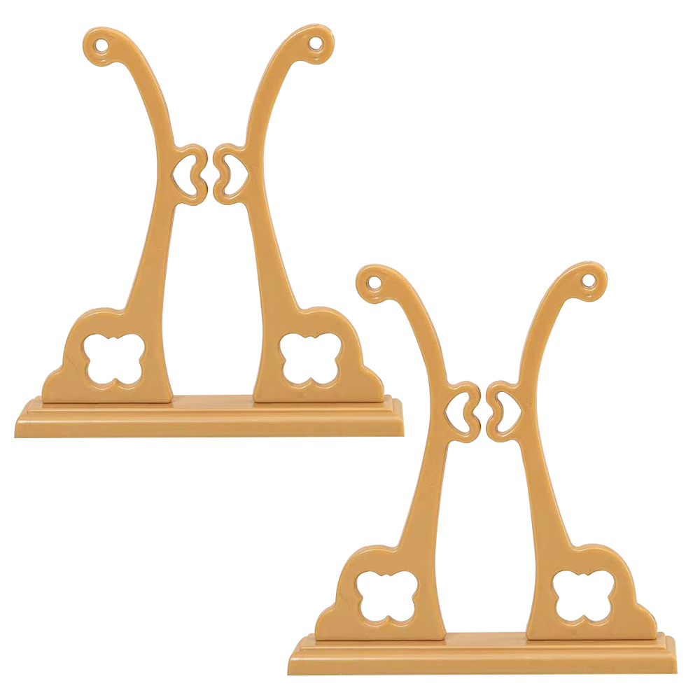 플라스틱 부채 거치대 받침대 진열대 전시용 디피 dp용 정리 보관, 베이지, 2개 7,660원