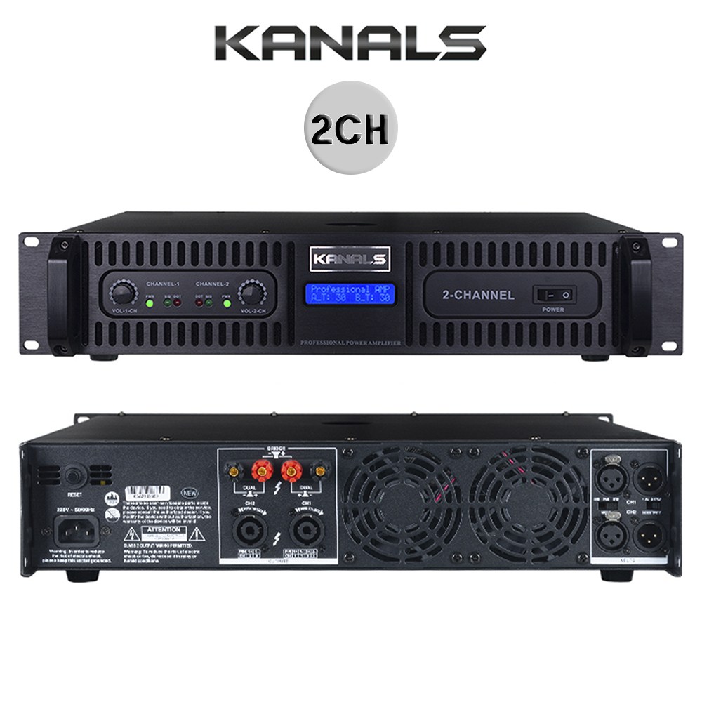 카날스 파워앰프 BKA-1600(900와트) 2체널 행사장 공연장 교회 강당 PA용, EGSM 965,300원