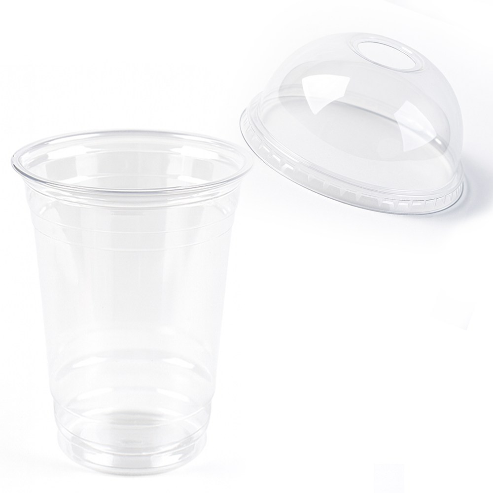 [세트] 국내생산 PET92파이16온스 투명 아이스컵 100개+뚜껑100개/테이크아웃 15,200원