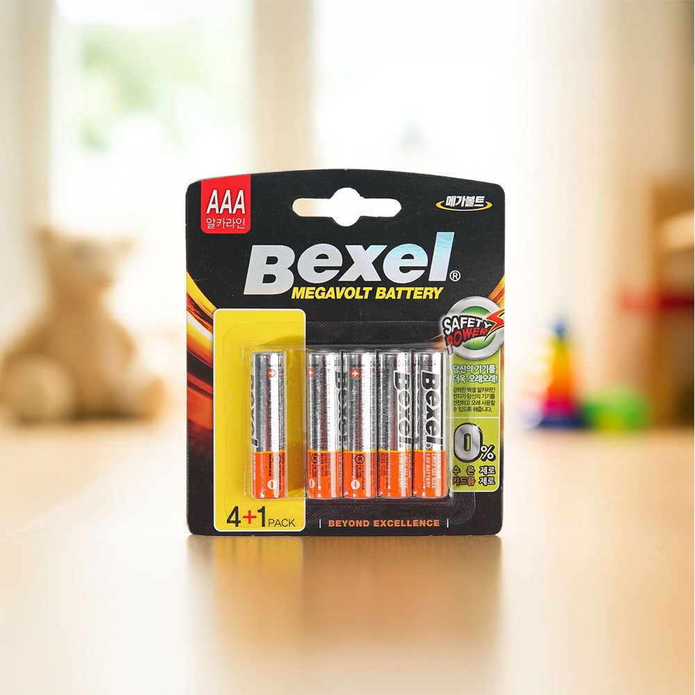 벡셀&어반 프라임 배터리 AAA건전지 4+1입 22,000원