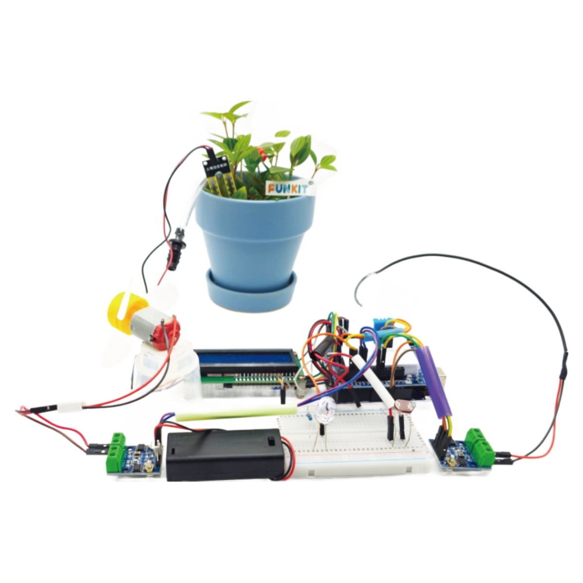 아두이노 스마트팜 키트(수분, 바람, 빛 공급편) 30,800원