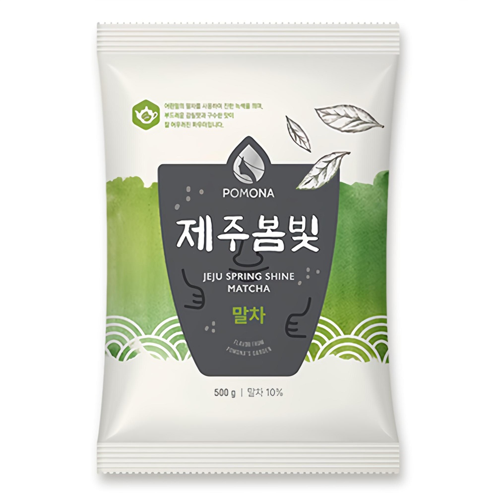 포모나 제주봄빛 말차 파우더 9,400원